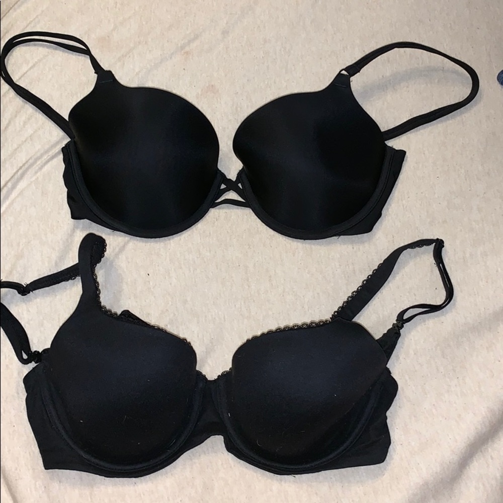 Two Victoria Secret Bras